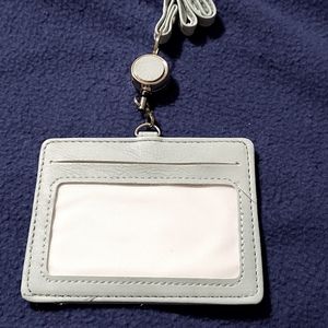 ID lariat card wallet badge Holder